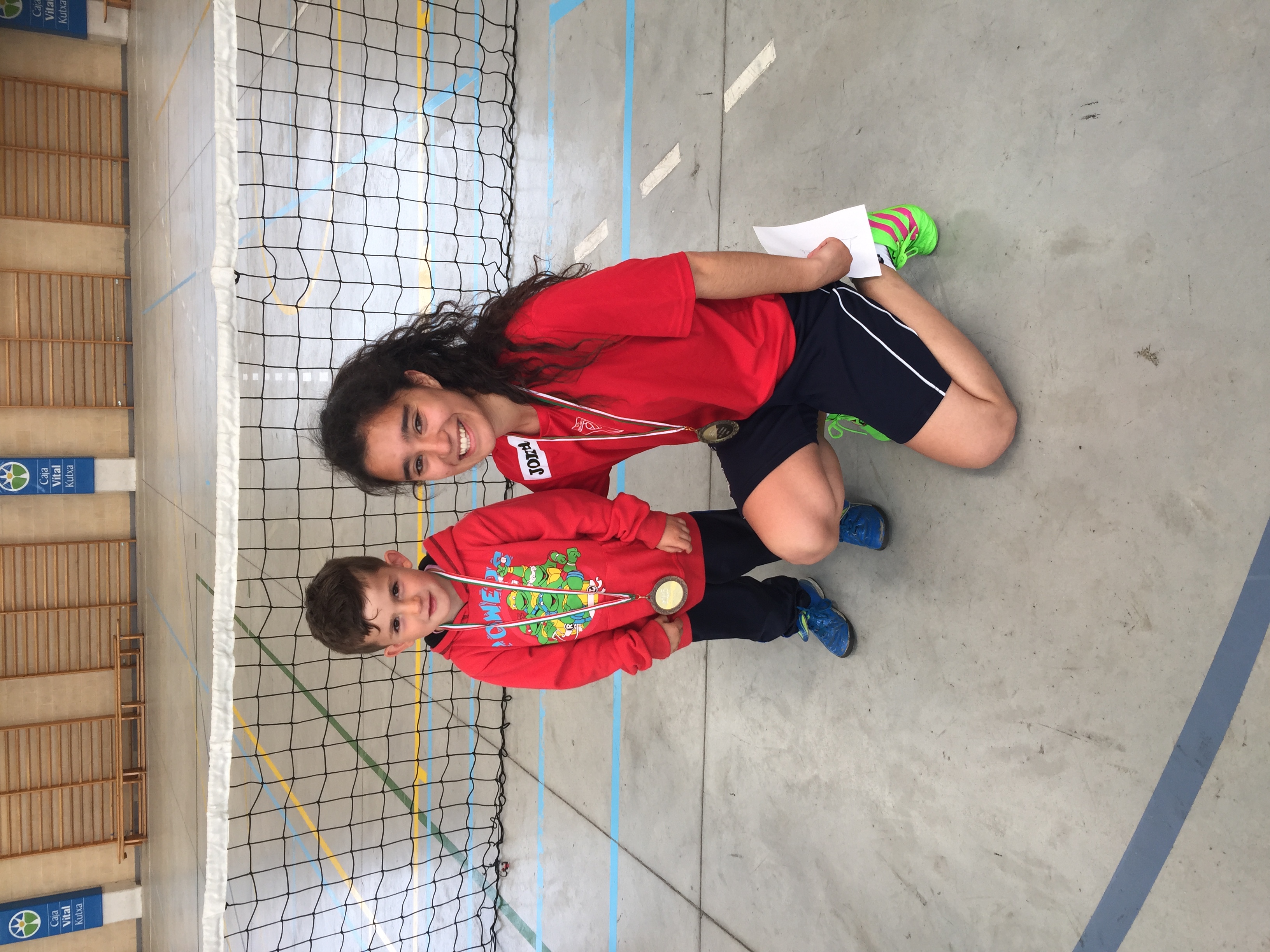 Ane Palomino en categoría senior femenino, campeona de la VI edición del torneo Ciudad de Vitoria de Futnet.